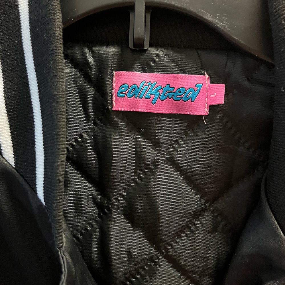 Nwot Edikted “Reckless” Varsity Jacket - image 2